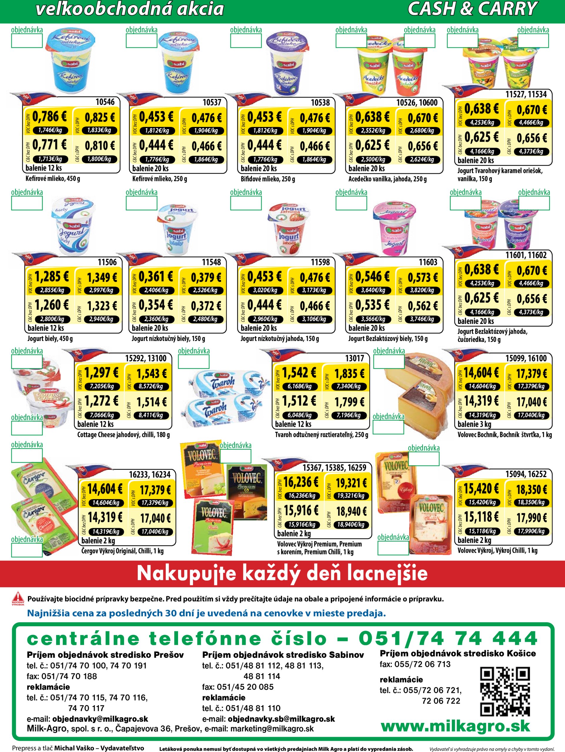 milk-agro - Milk Agro - Cash & Carry leták platný od 14.05. - 20.05. - page: 8