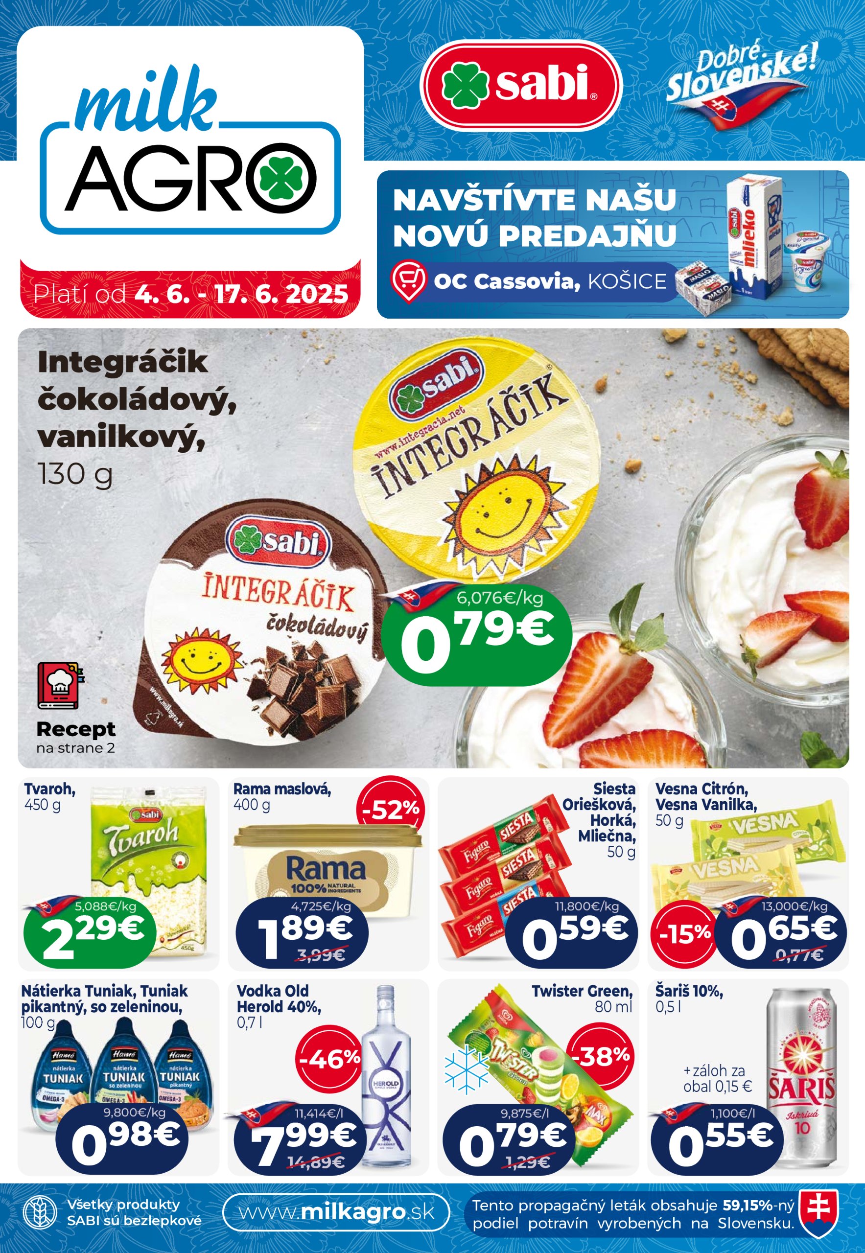 milk-agro - Milk Agro leták platný od 04.06. - 17.06. - page: 1