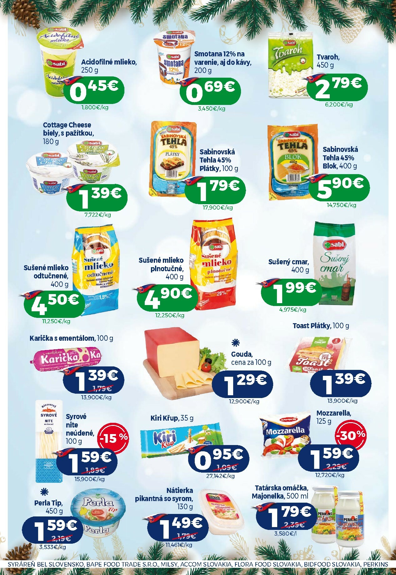 milk-agro - Leták Milk Agro platný od 03.12. do 09.12. - page: 4