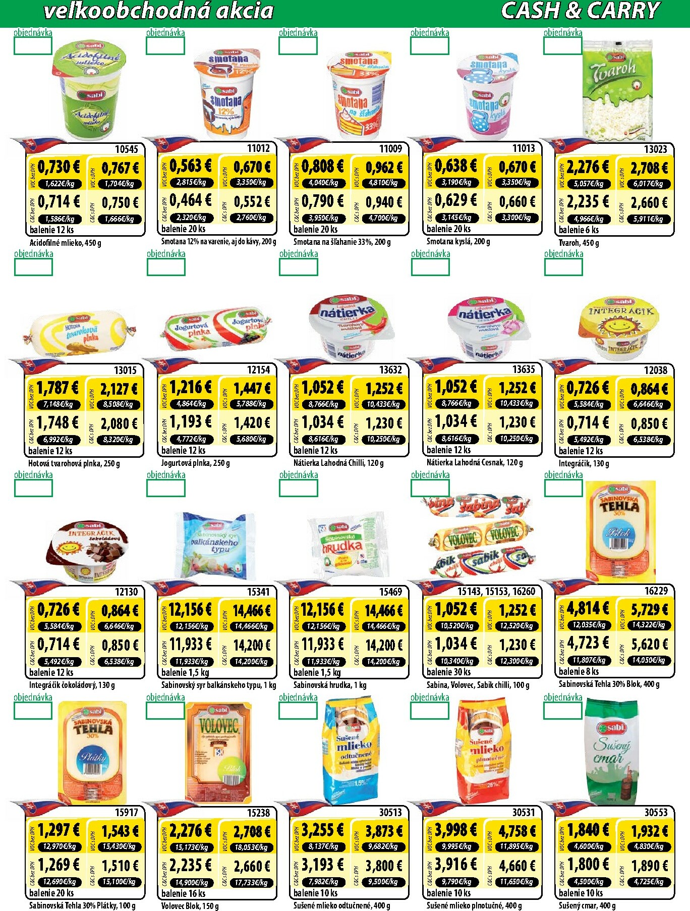 milk-agro - Leták Milk Agro - Cash & Carry platný od 17.12. do 31.12. - page: 2