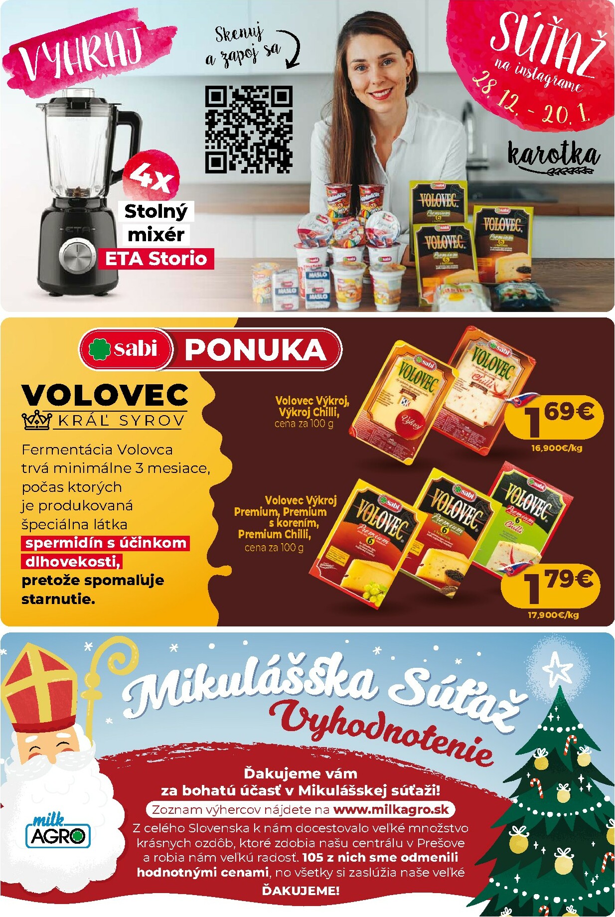 milk-agro - Leták Milk Agro platný od 02.01. do 20.01. - page: 3