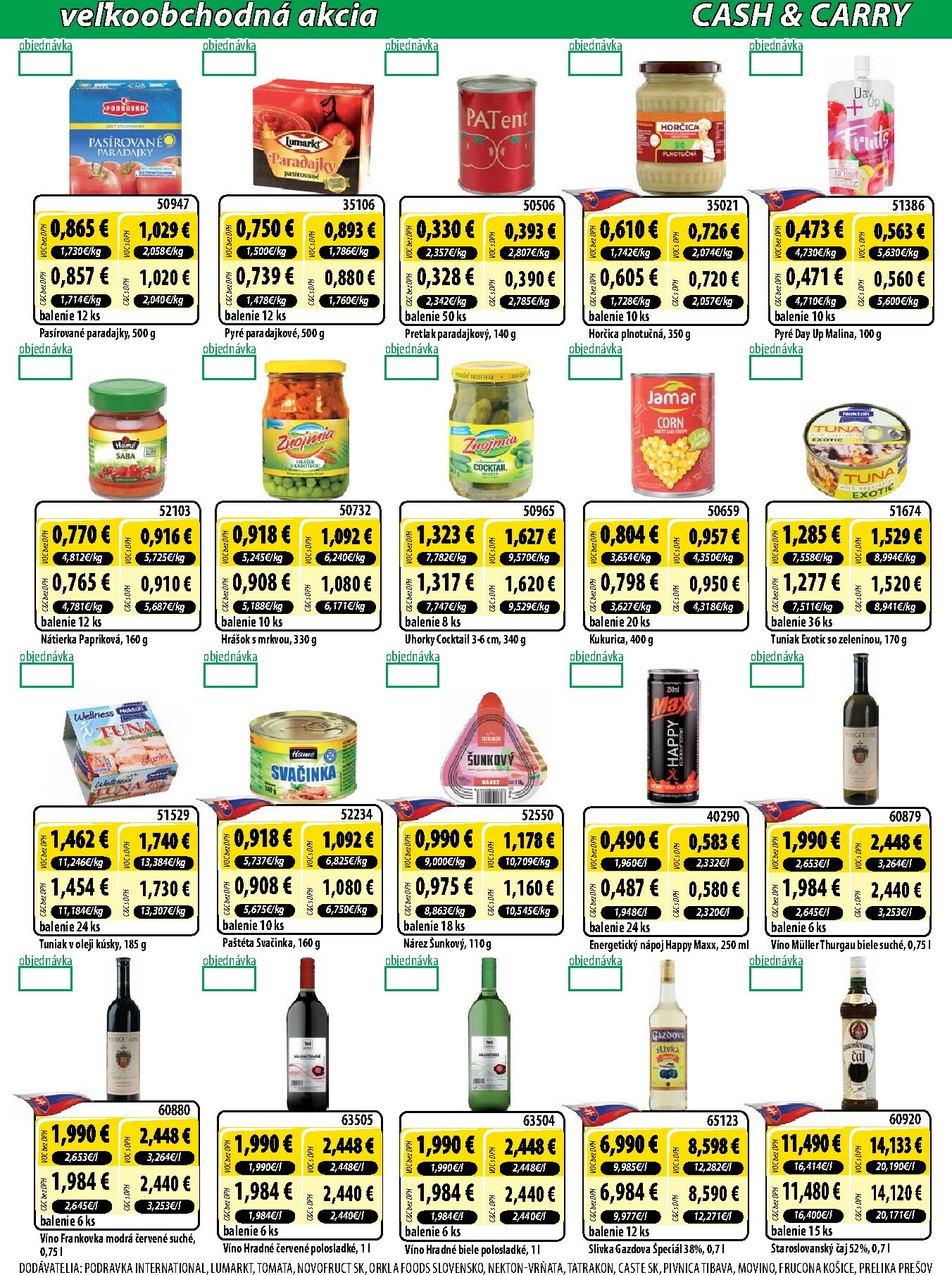 milk-agro - Leták Milk Agro - Cash & Carry platný od 02.01. do 20.01. - page: 6