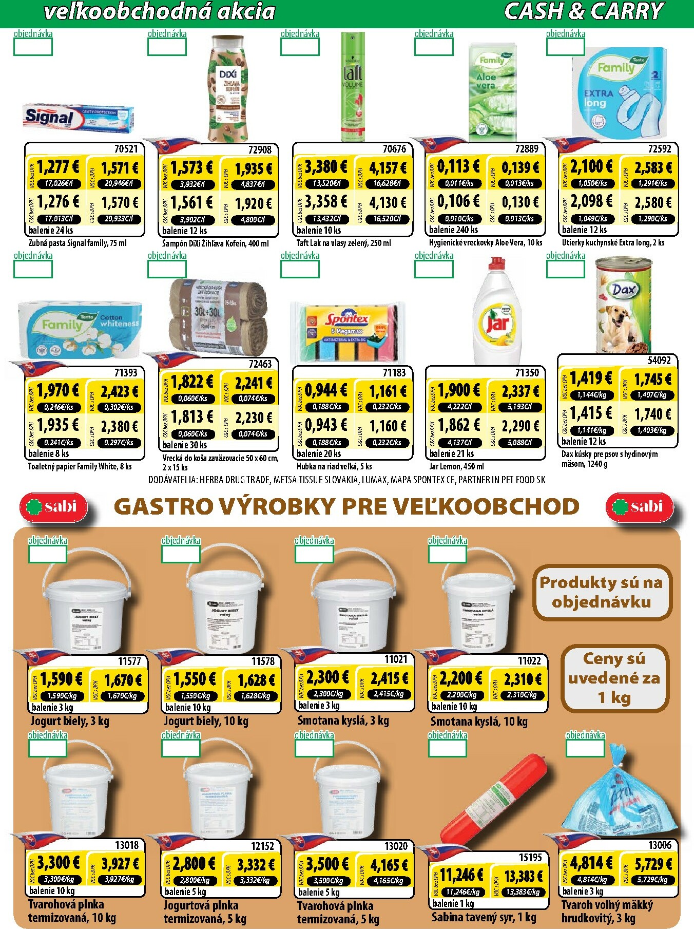 milk-agro - Leták Milk Agro - Cash & Carry platný od 02.01. do 20.01. - page: 7