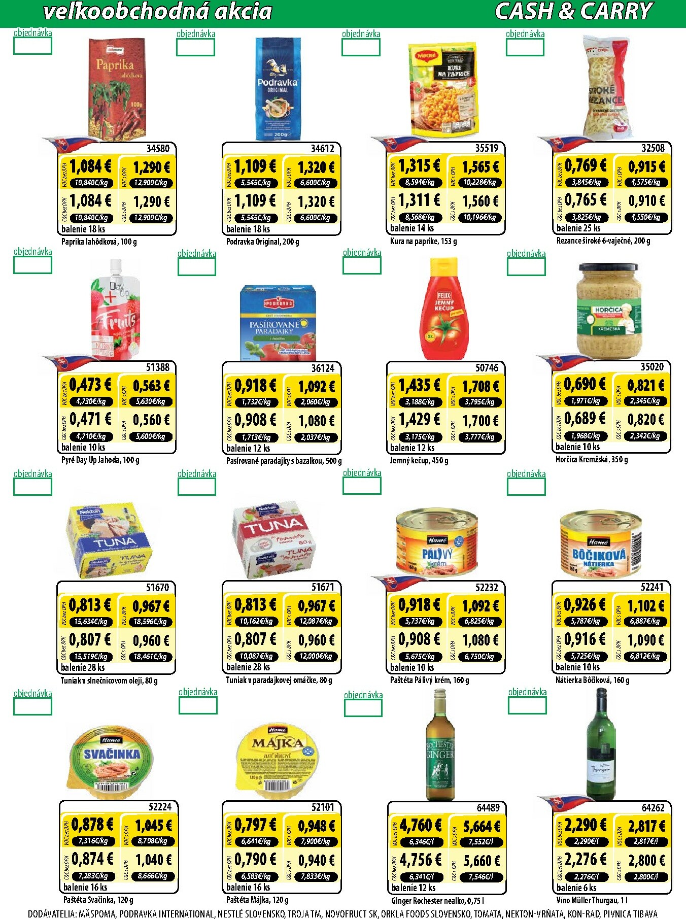 milk-agro - Leták Milk Agro - Cash & Carry platný od 21.01. do 03.02. - page: 6