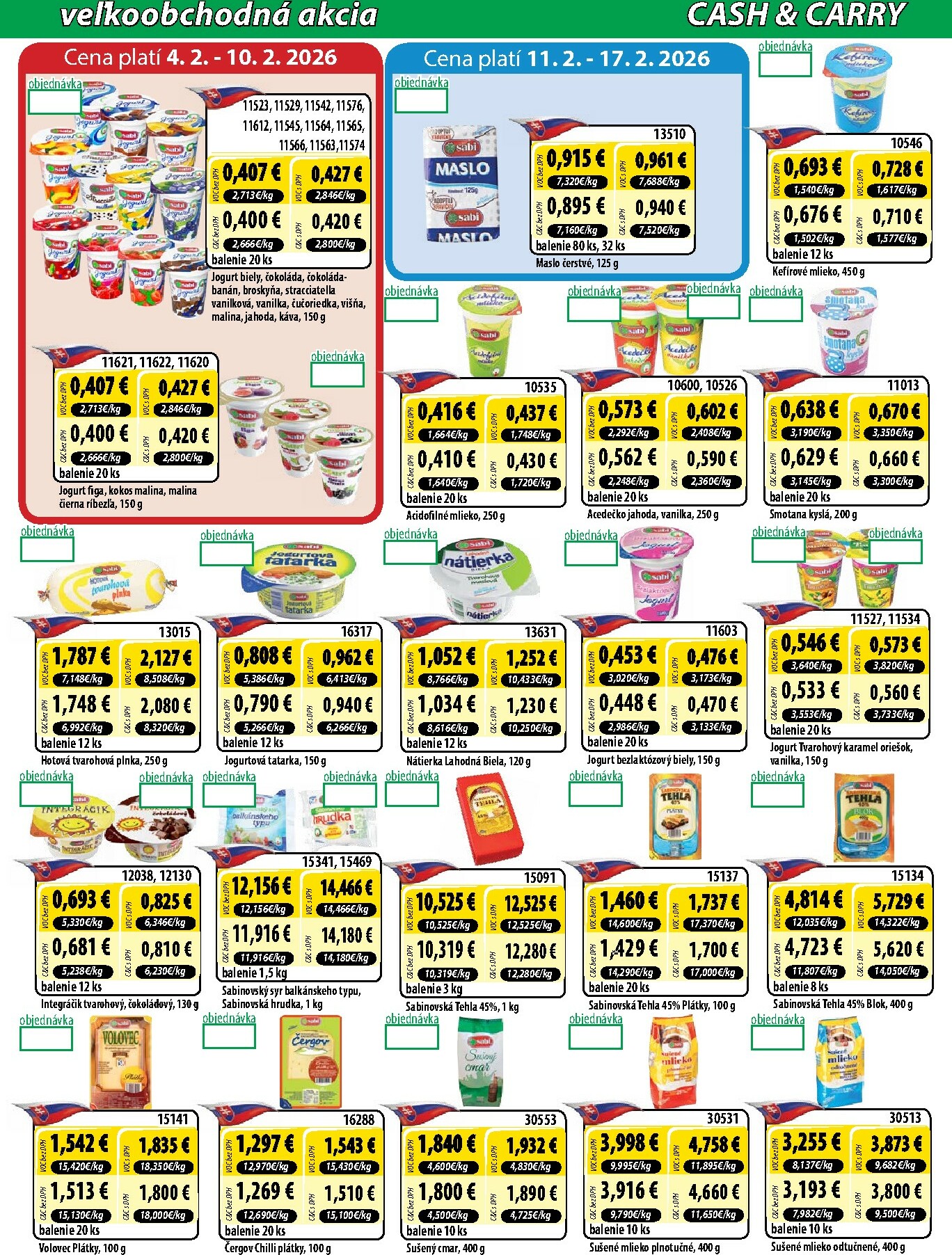 milk-agro - Leták Milk Agro - Cash & Carry platný od 04.02.2026 do 17.02.2026 - page: 2