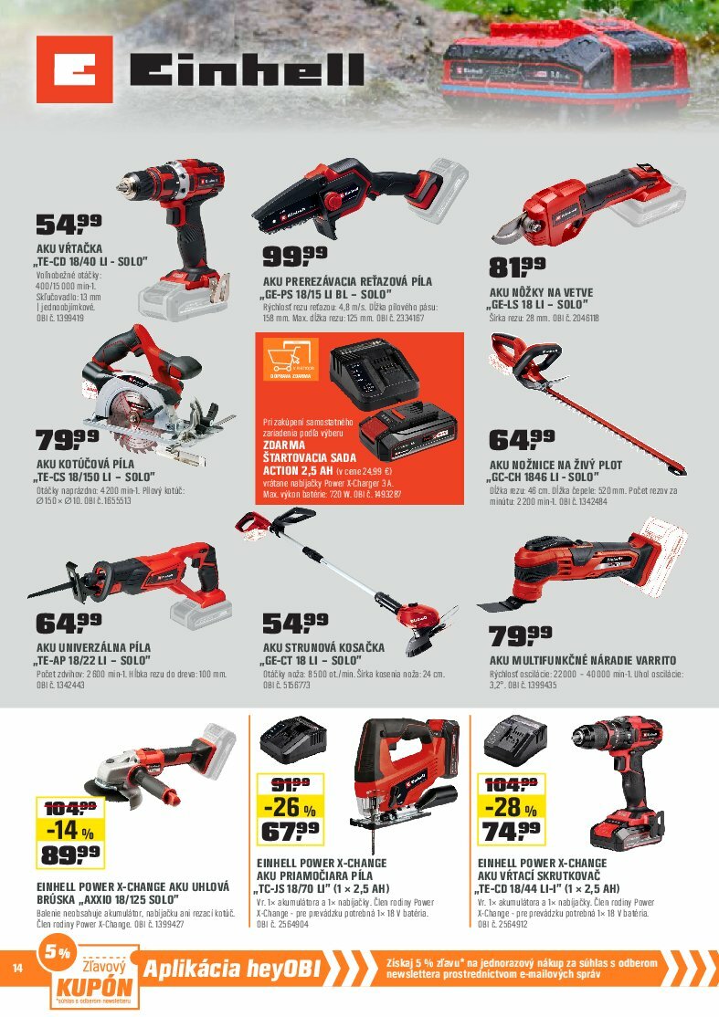 obi - Leták OBI platný od 01.08. do 31.08. - page: 14