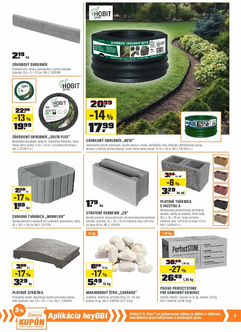 obi - Leták OBI platný od 01.08. do 31.08. - page: 5