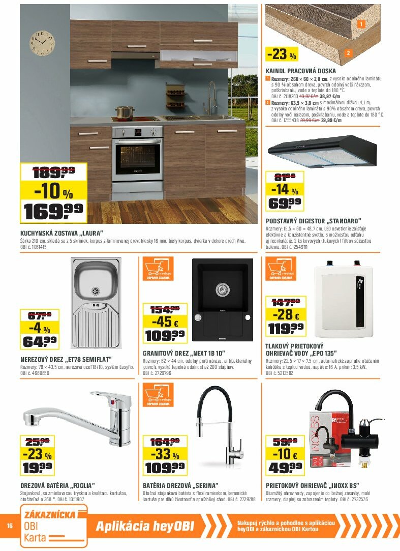 obi - Leták OBI platný od 01.08. do 31.08. - page: 16