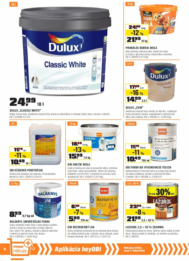 obi - Leták OBI platný od 01.08. do 31.08. - page: 18