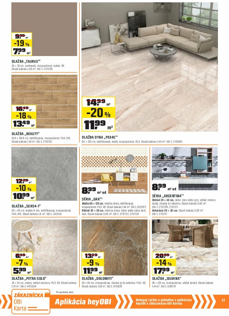 obi - Leták OBI platný od 01.08. do 31.08. - page: 17