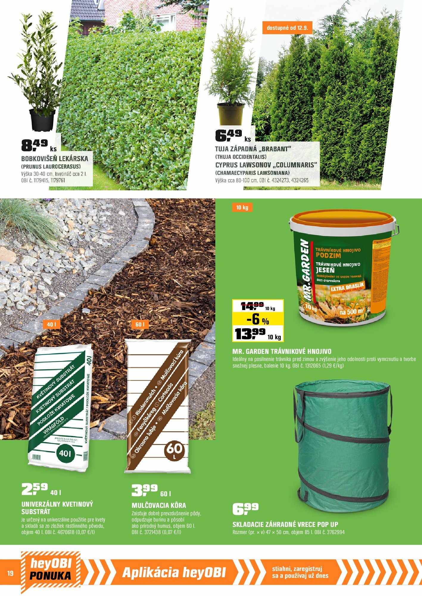 obi - Leták OBI platný od 01.09. do 30.09. - page: 19