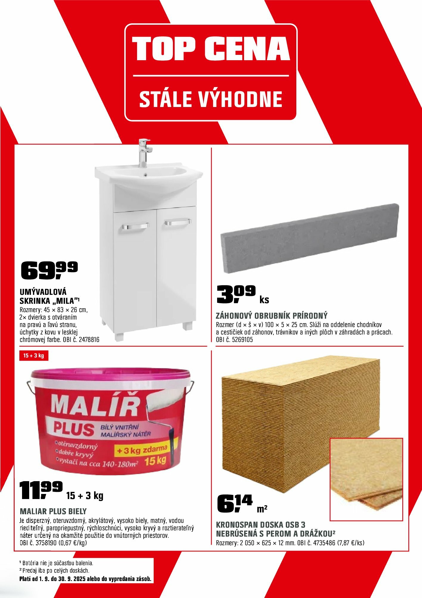 obi - Leták OBI platný od 01.09. do 30.09. - page: 11