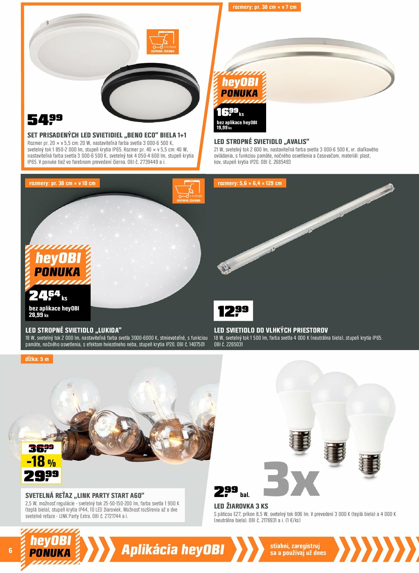 obi - Leták OBI platný od 01.09. do 30.09. - page: 6