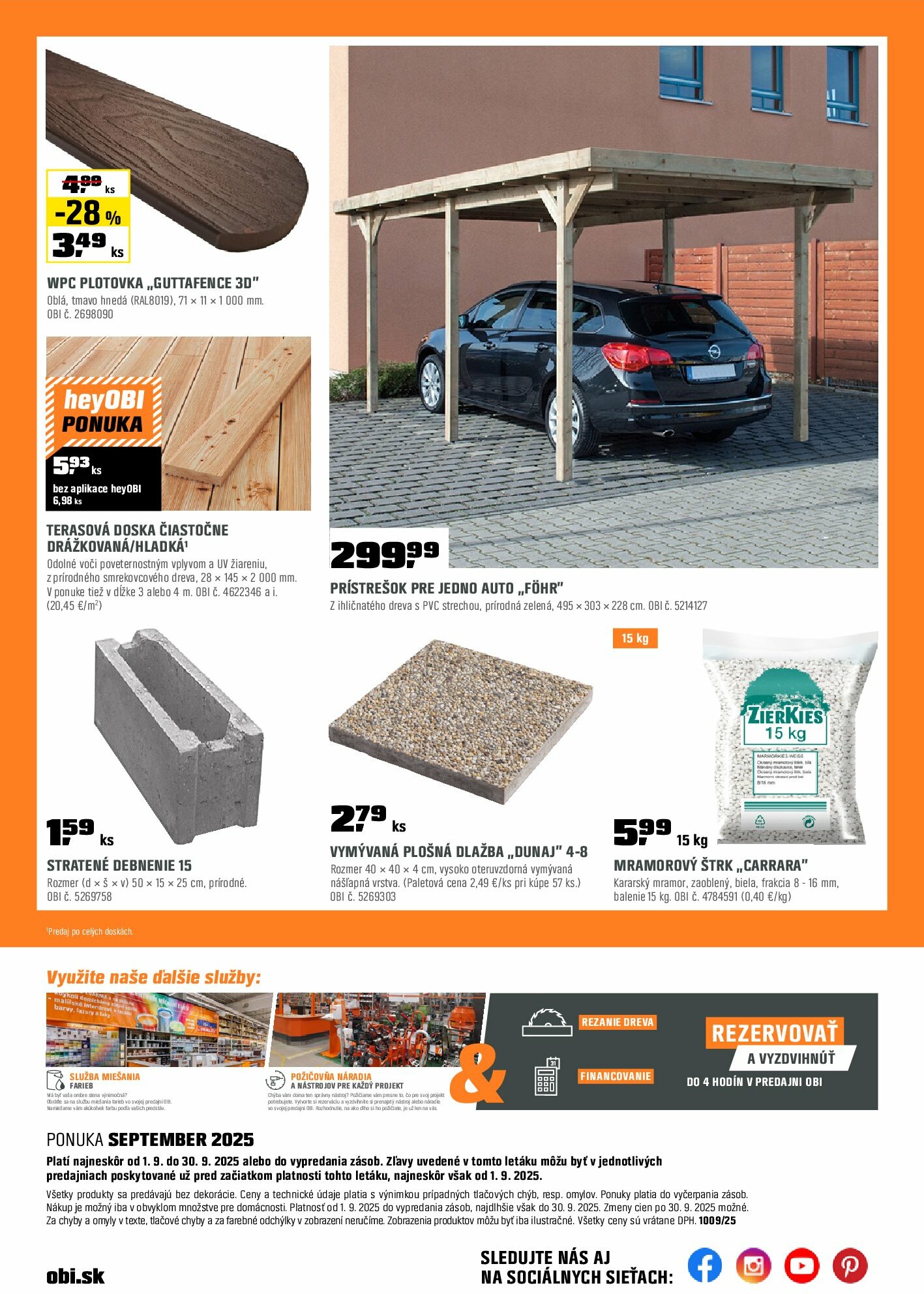 obi - Leták OBI platný od 01.09. do 30.09. - page: 20