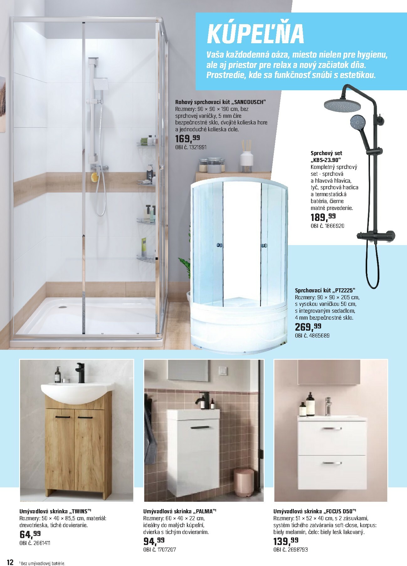 obi - Leták OBI - Vítajte doma platný od 15.09. do 15.11. - page: 12