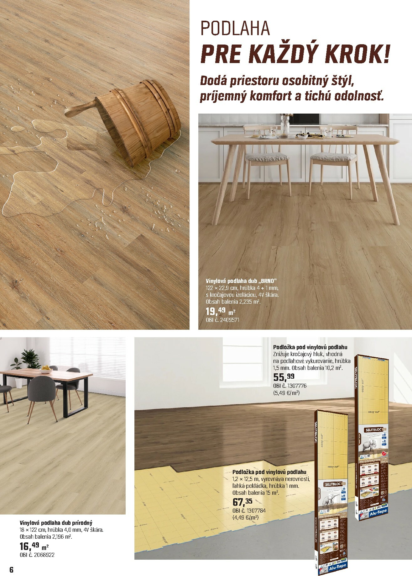 obi - Leták OBI - Vítajte doma platný od 15.09. do 15.11. - page: 6