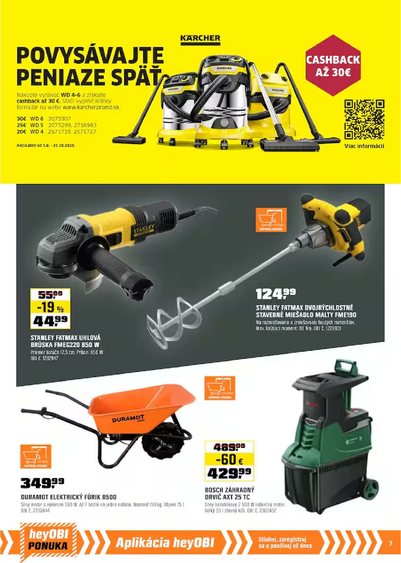 obi - Leták OBI platný od 02.10. do 31.10. - page: 7