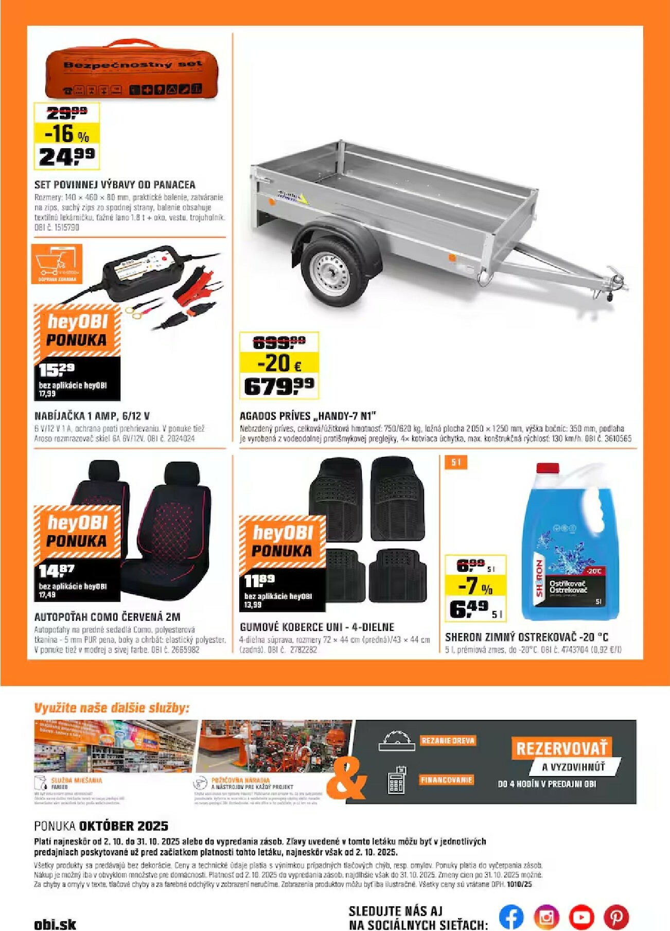 obi - Leták OBI platný od 02.10. do 31.10. - page: 20