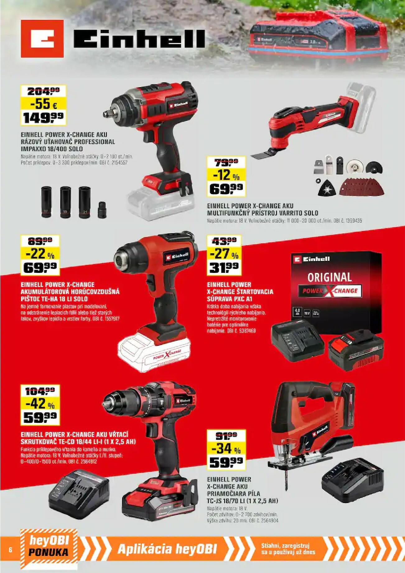 obi - Leták OBI platný od 02.10. do 31.10. - page: 6