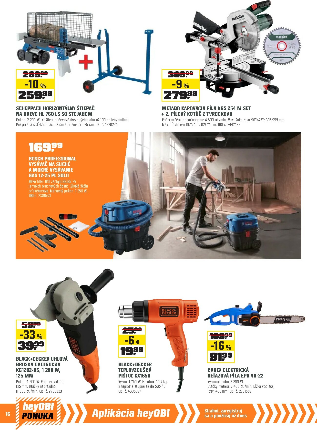 obi - Leták OBI platný od 01.11. do 30.11. - page: 16