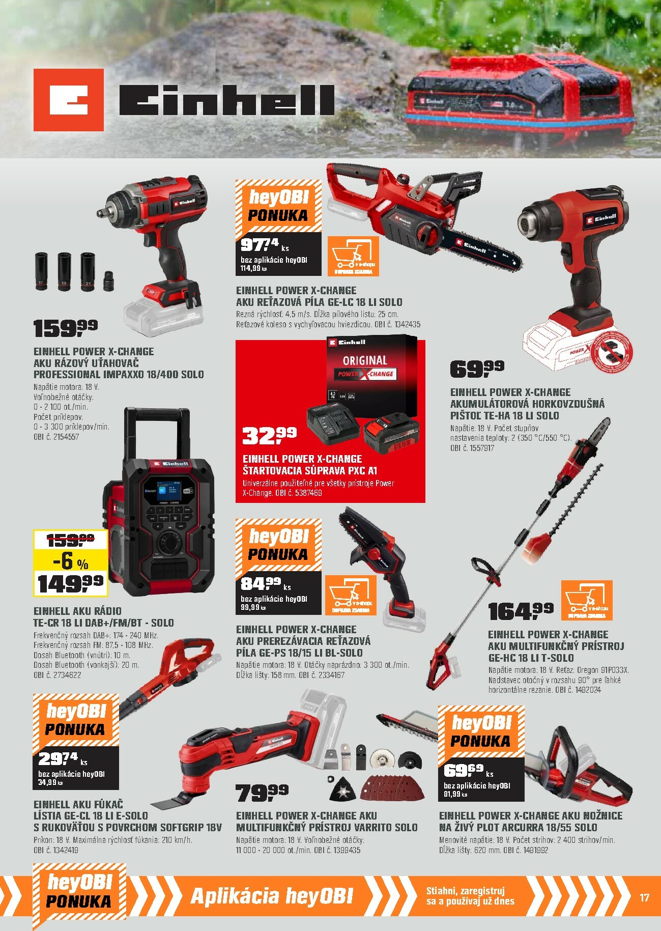 obi - Leták OBI platný od 01.11. do 30.11. - page: 17