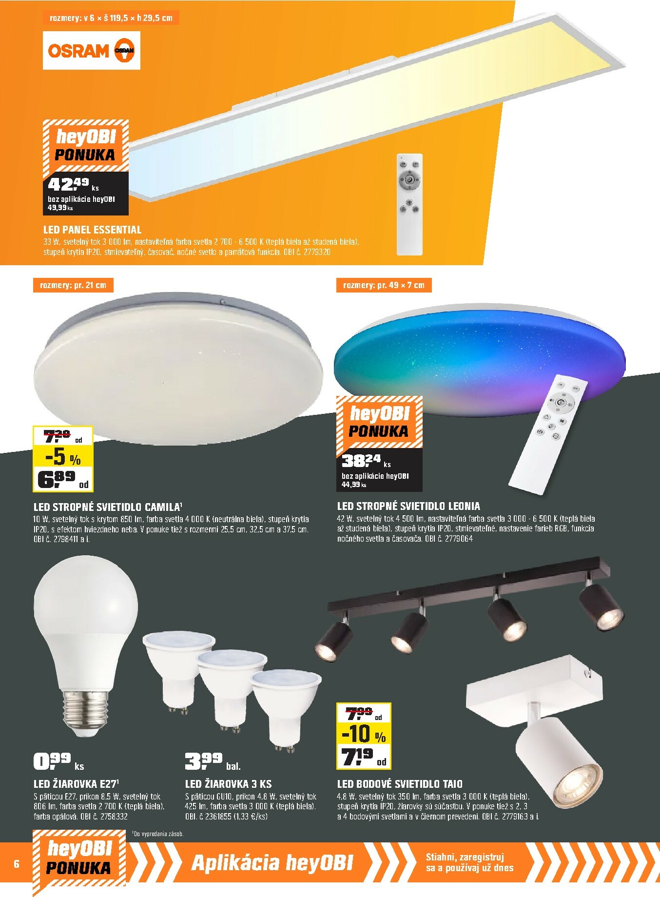 obi - Leták OBI platný od 01.11. do 30.11. - page: 6