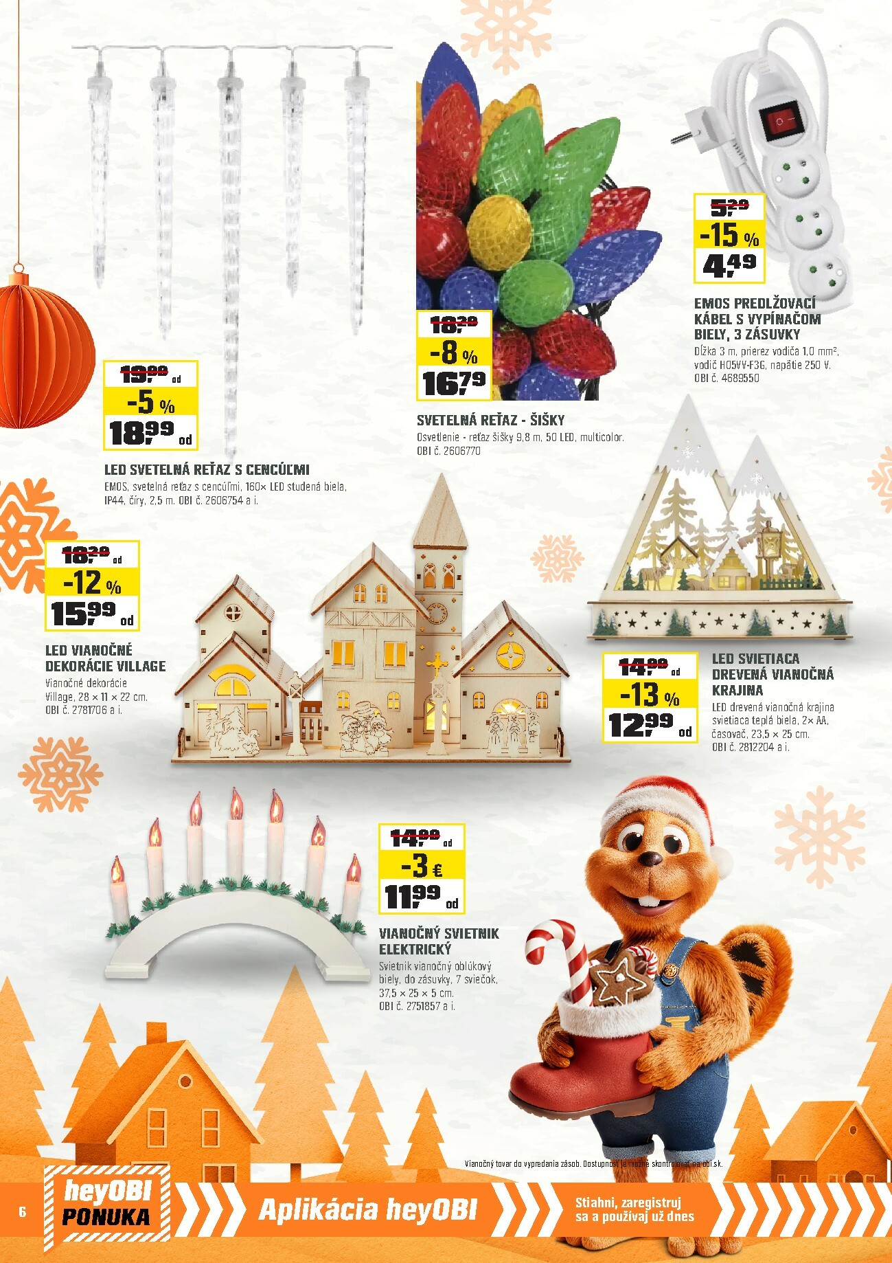 obi - Leták OBI platný od 01.12. do 31.12. - page: 6