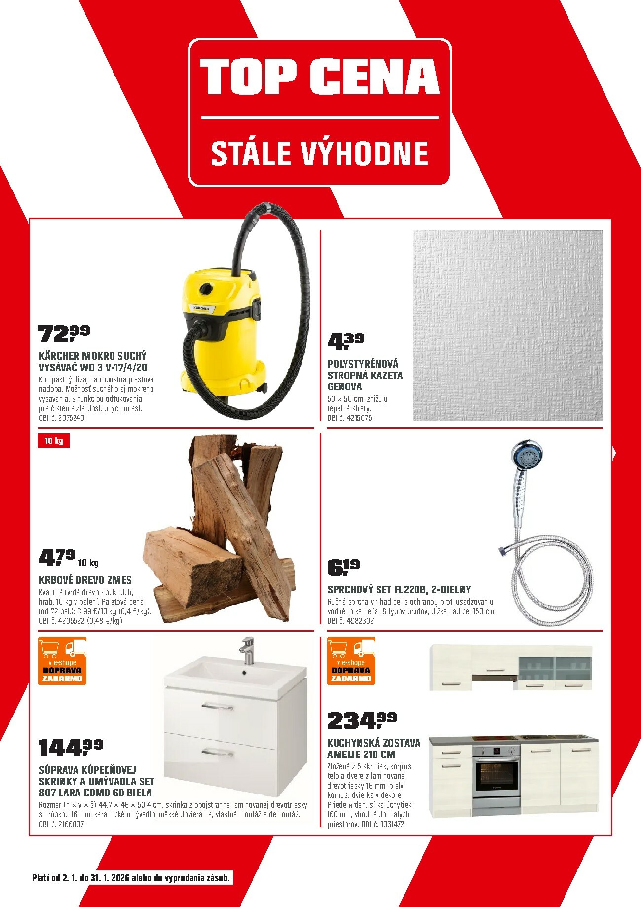 obi - Leták OBI platný od 02.01. do 31.01. - page: 16