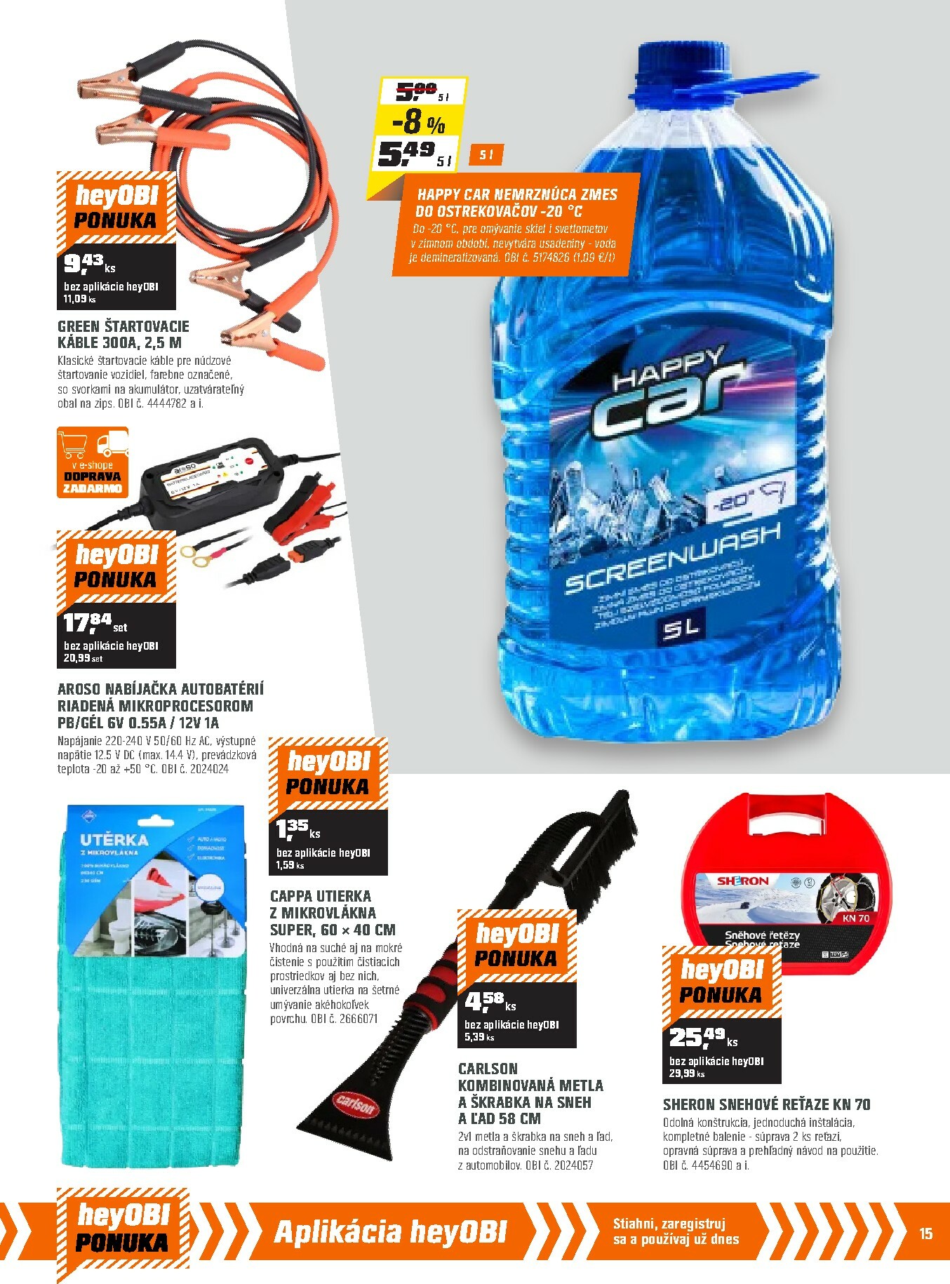 obi - Leták OBI platný od 02.01. do 31.01. - page: 15