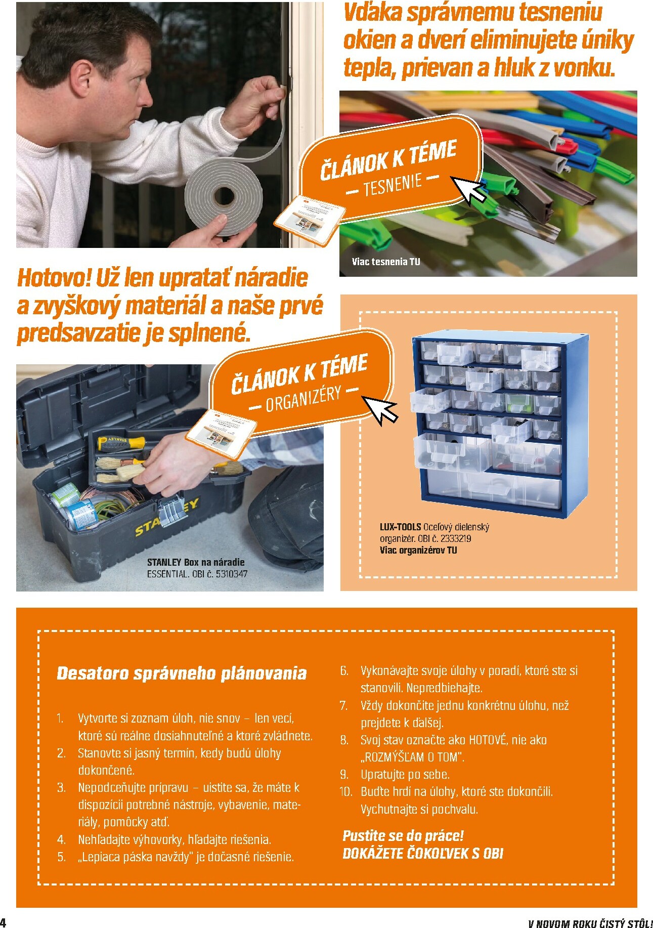 obi - Leták OBI - Nekonečné odkládanie platný od 14.01.2026 do 14.02.2026 - page: 4