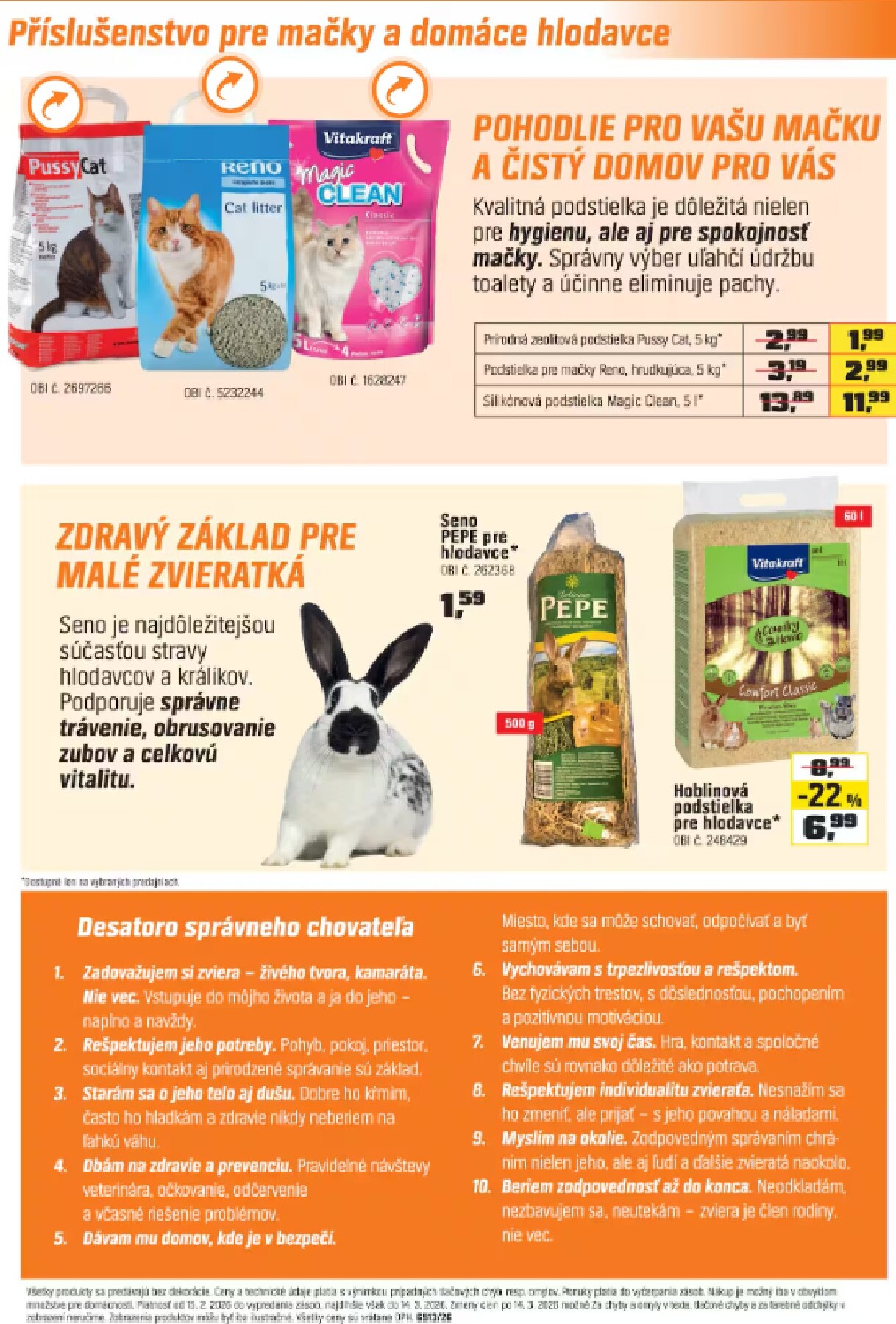 obi - Leták OBI - Chovateľské potreby platný od 15.02.2026 do 14.03.2026 - page: 4
