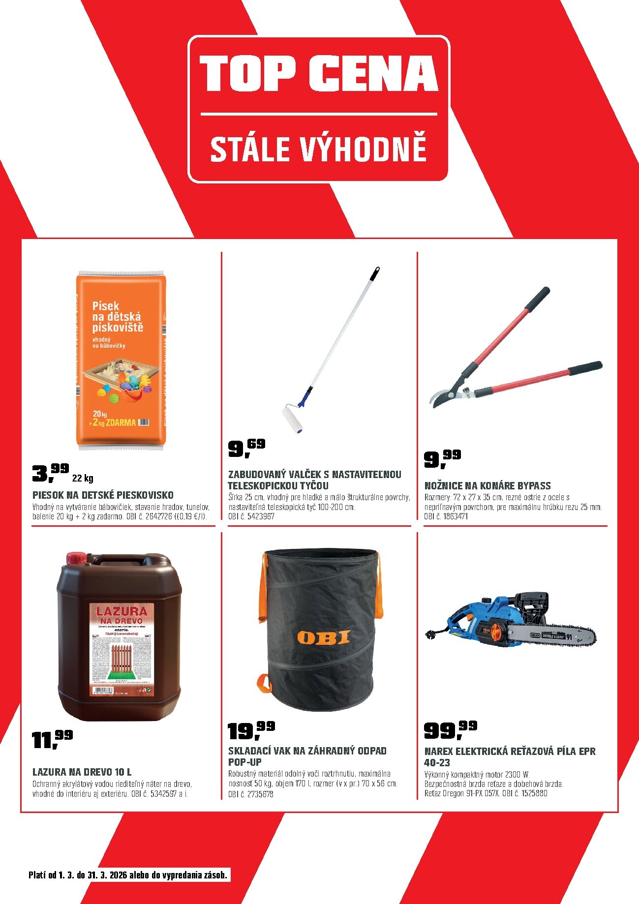 obi - Leták OBI platný od 01.03.2026 do 31.03.2026 - page: 21