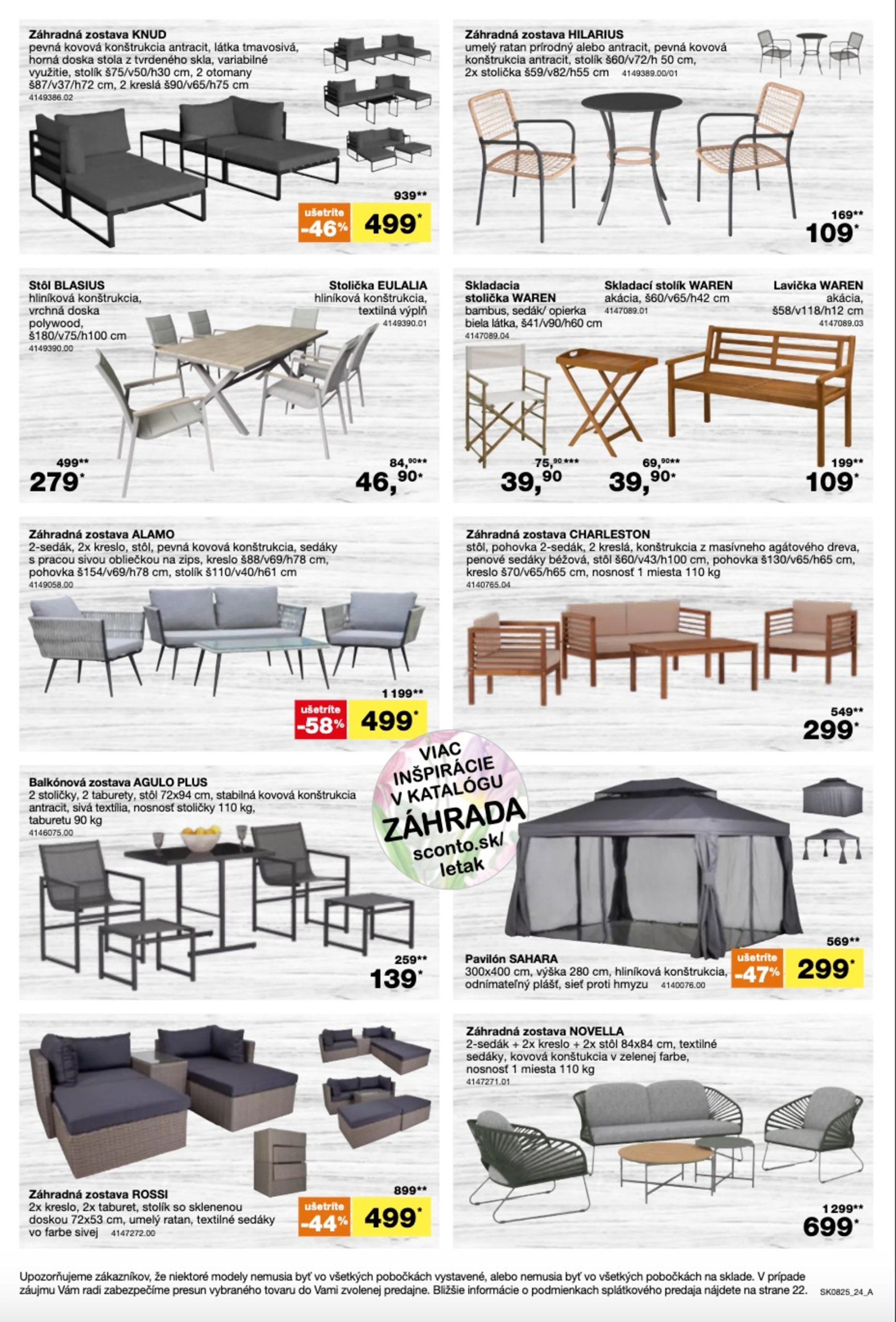 sconto-nabytok - Leták SCONTO nábytok platný od 18.06. do 06.07. - page: 21