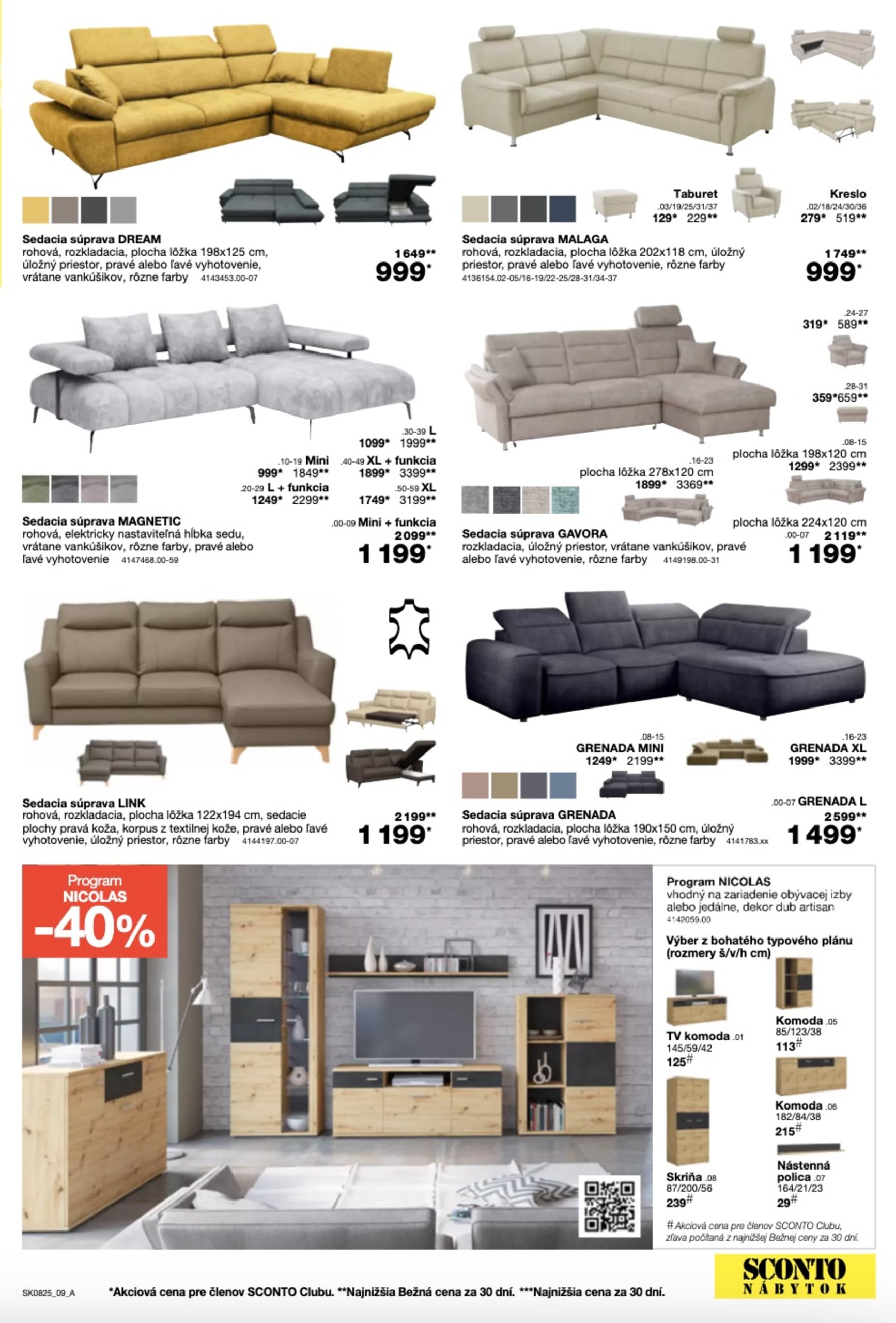 sconto-nabytok - Leták SCONTO nábytok platný od 18.06. do 06.07. - page: 12