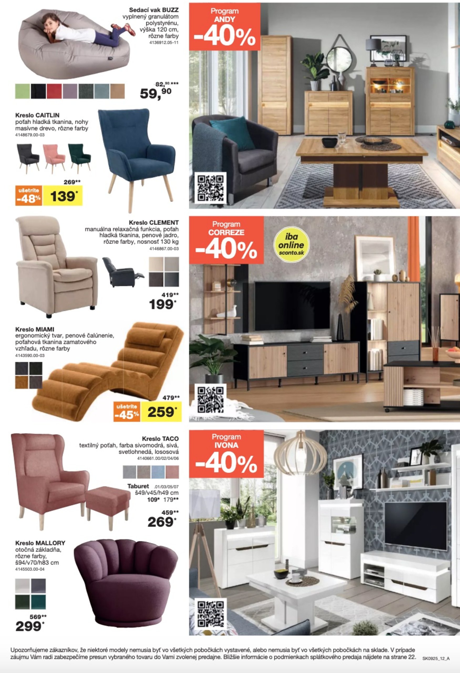 sconto-nabytok - Leták SCONTO nábytok platný od 16.07. do 05.08. - page: 16