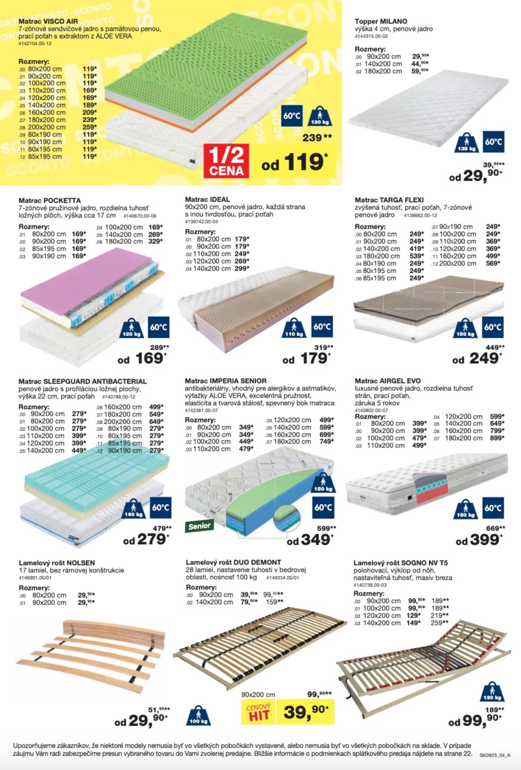 sconto-nabytok - Leták SCONTO nábytok platný od 16.07. do 05.08. - page: 10