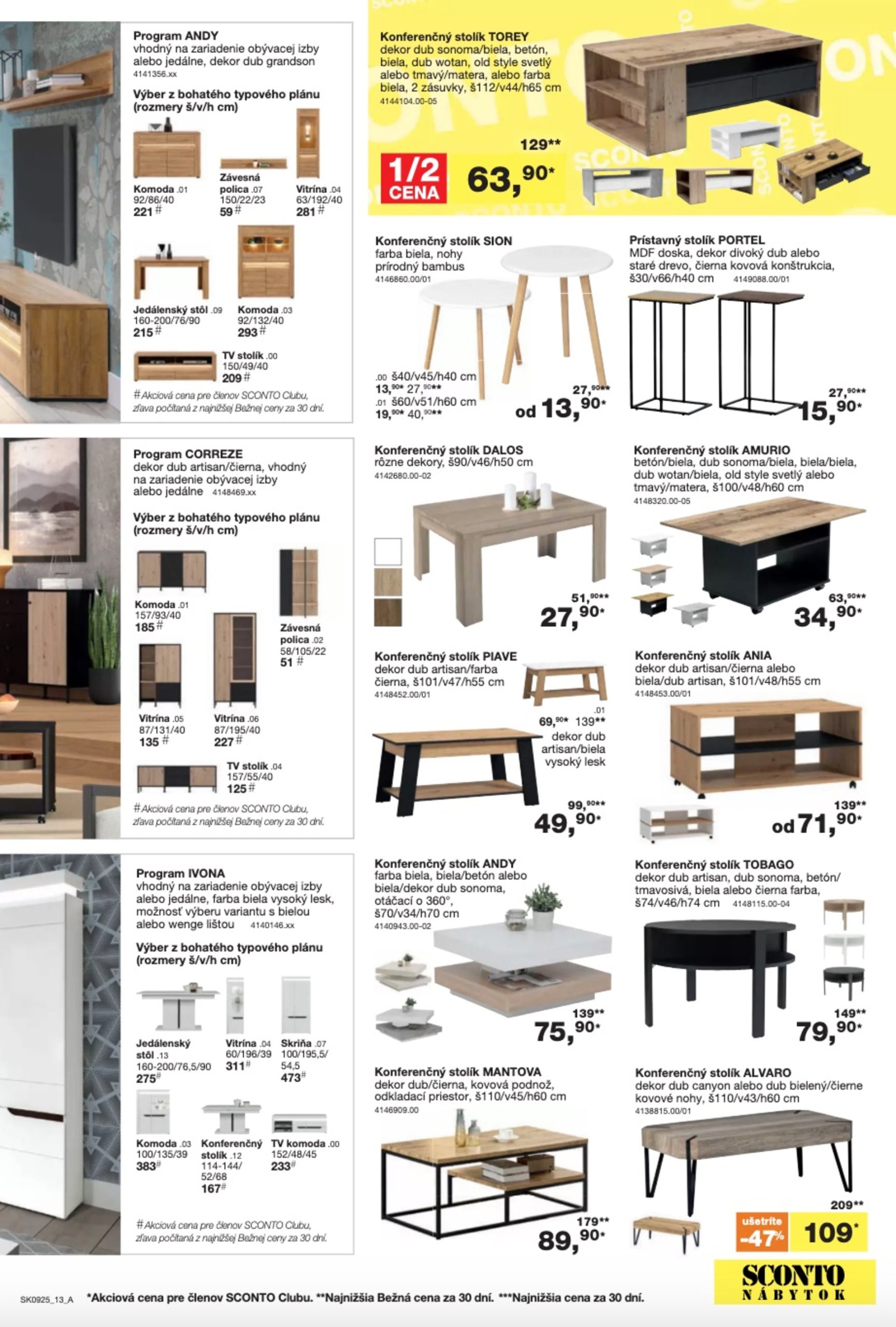 sconto-nabytok - Leták SCONTO nábytok platný od 16.07. do 05.08. - page: 15