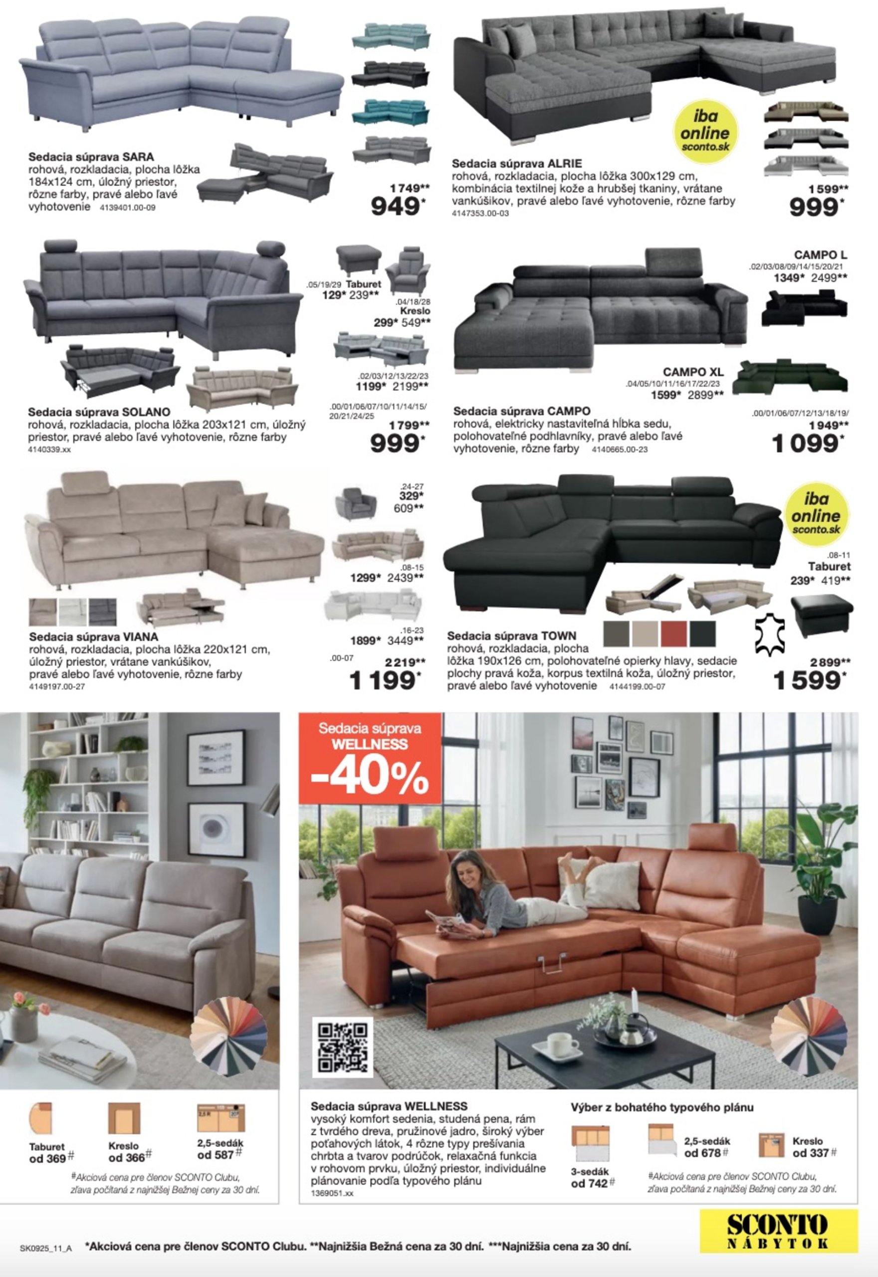 sconto-nabytok - Leták SCONTO nábytok platný od 16.07. do 05.08. - page: 17