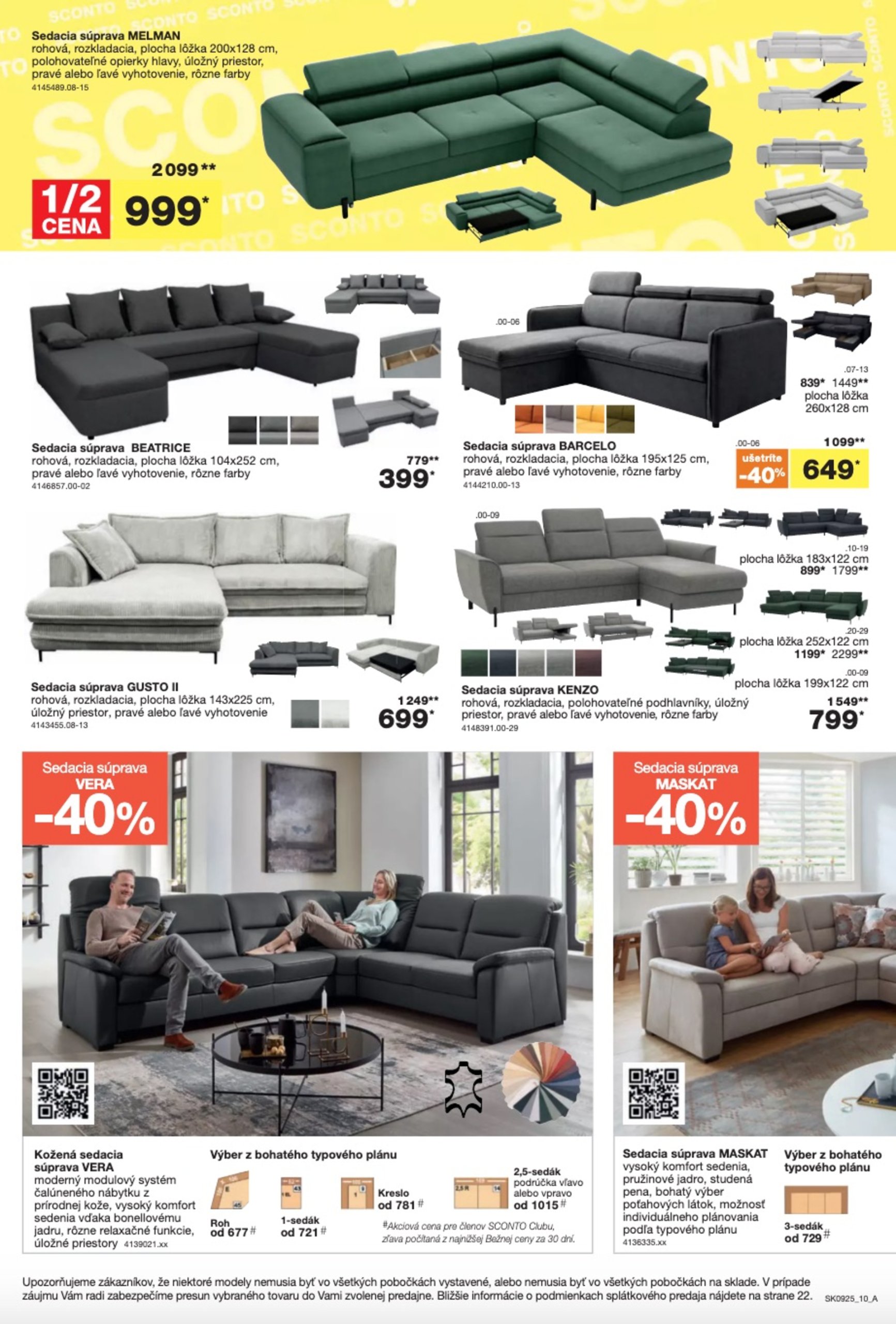 sconto-nabytok - Leták SCONTO nábytok platný od 16.07. do 05.08. - page: 4