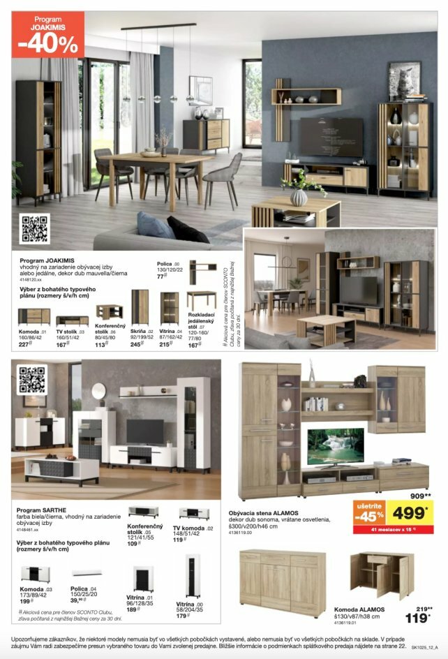 sconto-nabytok - Leták SCONTO nábytok platný od 06.08. do 26.08. - page: 12