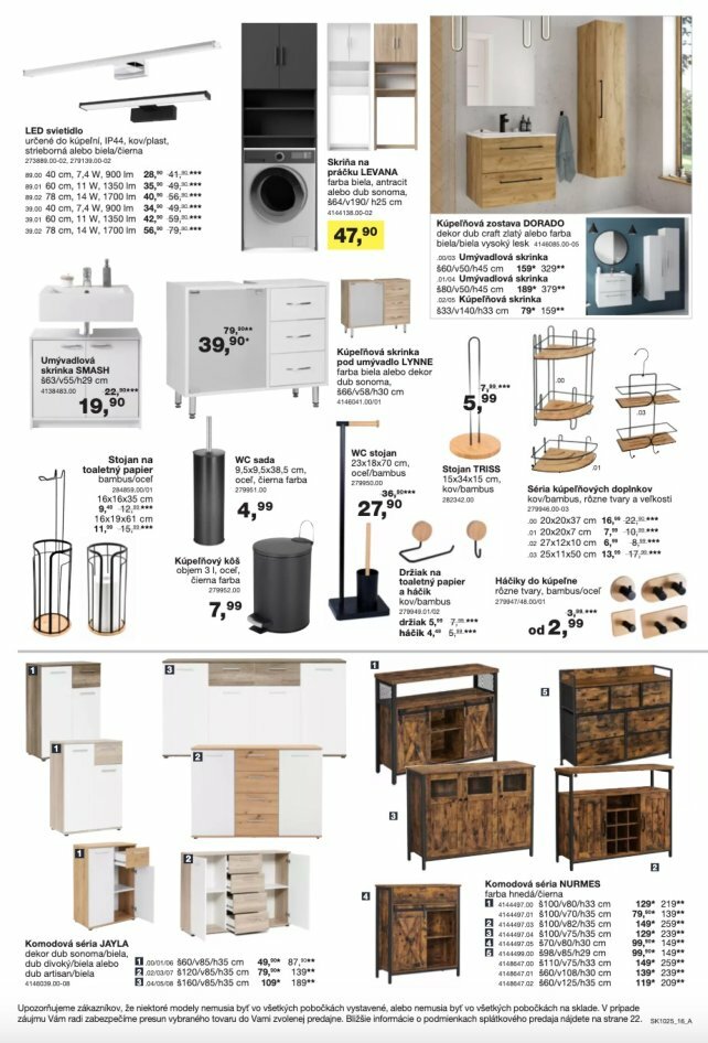 sconto-nabytok - Leták SCONTO nábytok platný od 06.08. do 26.08. - page: 16