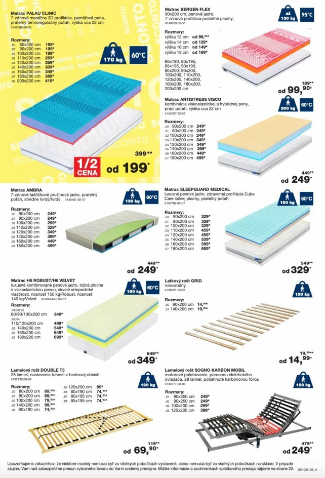 sconto-nabytok - Leták SCONTO nábytok platný od 06.08. do 26.08. - page: 6