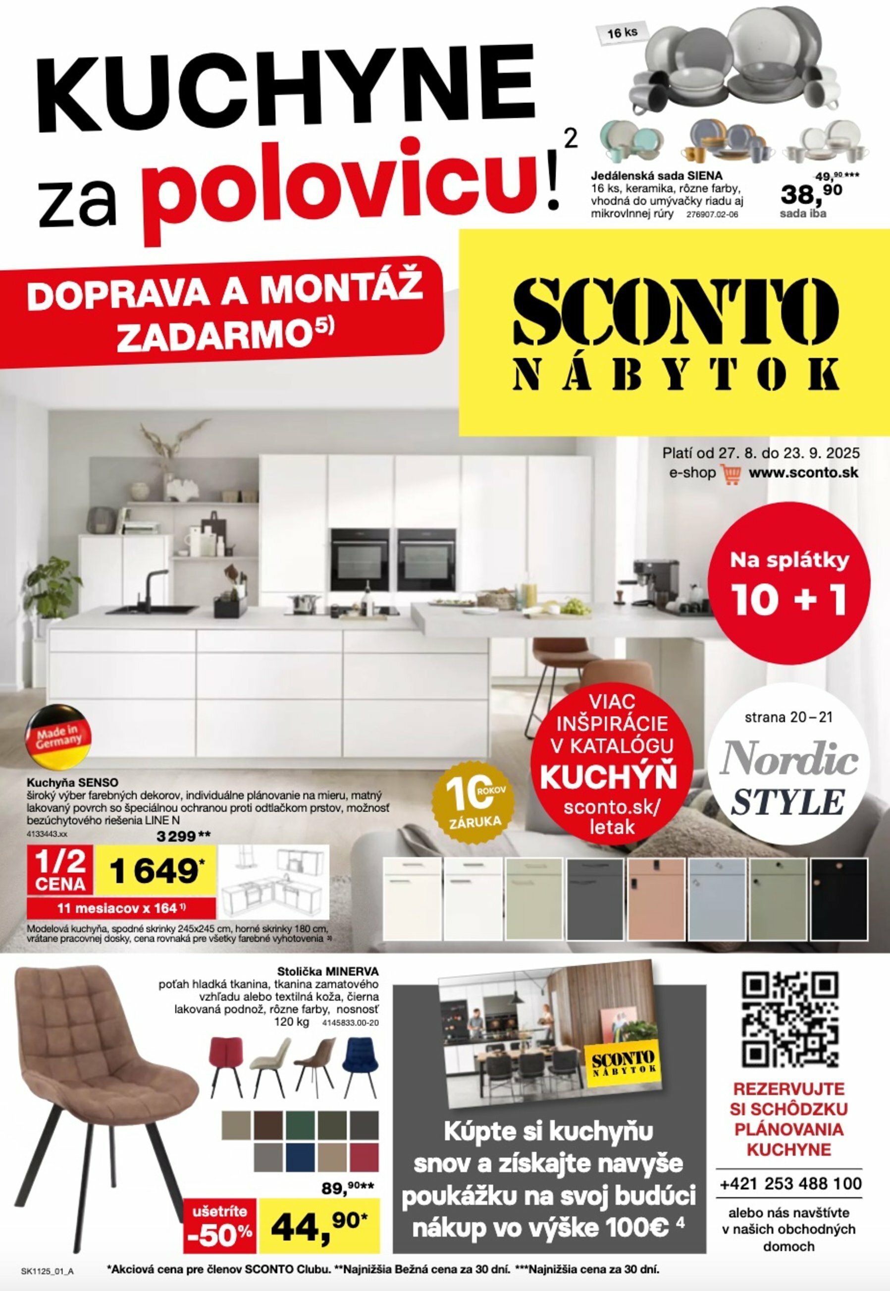 sconto-nabytok - Leták SCONTO nábytok platný od 27.08. do 23.09.