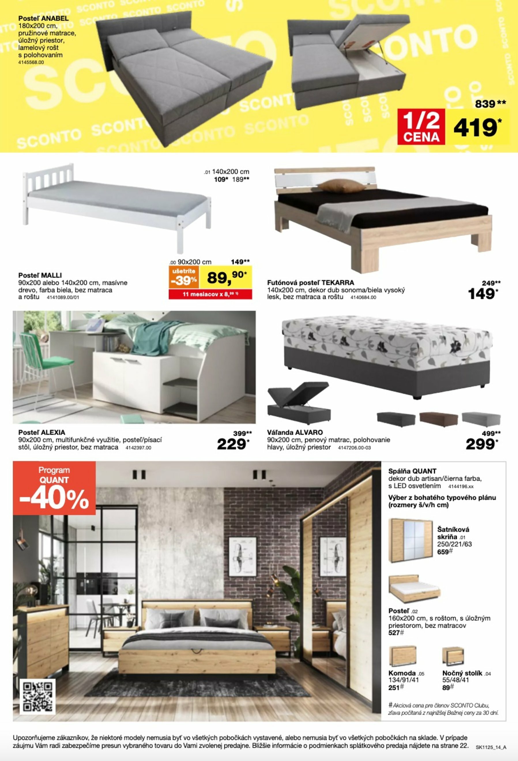 sconto-nabytok - Leták SCONTO nábytok platný od 27.08. do 23.09. - page: 15