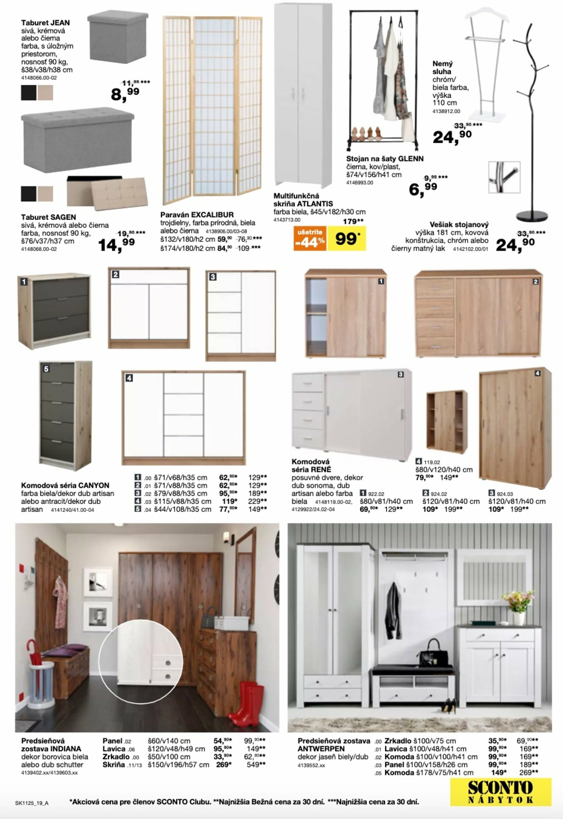 sconto-nabytok - Leták SCONTO nábytok platný od 27.08. do 23.09. - page: 20