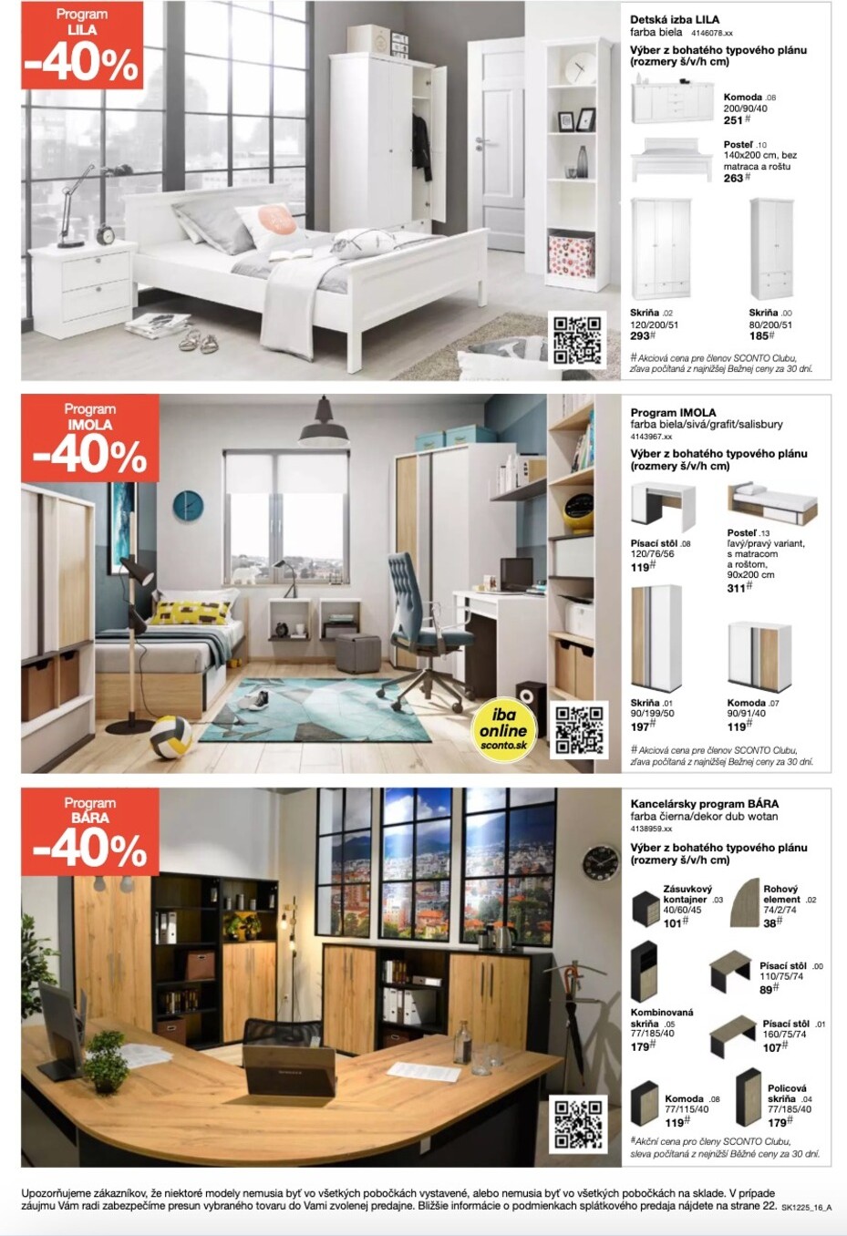 sconto-nabytok - Leták SCONTO nábytok platný od 24.09. do 14.10. - page: 16