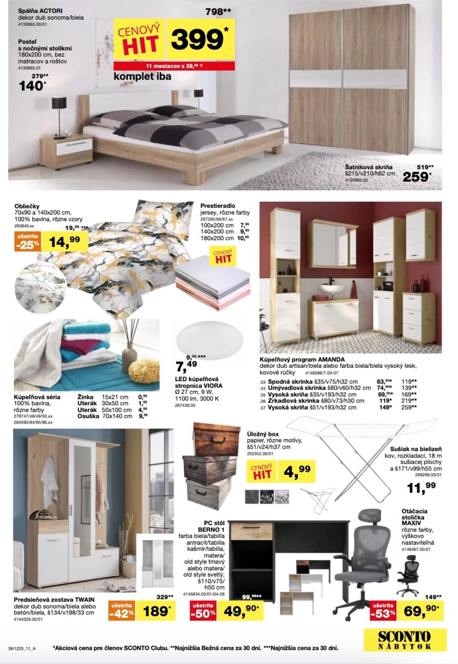 sconto-nabytok - Leták SCONTO nábytok platný od 24.09. do 14.10. - page: 11