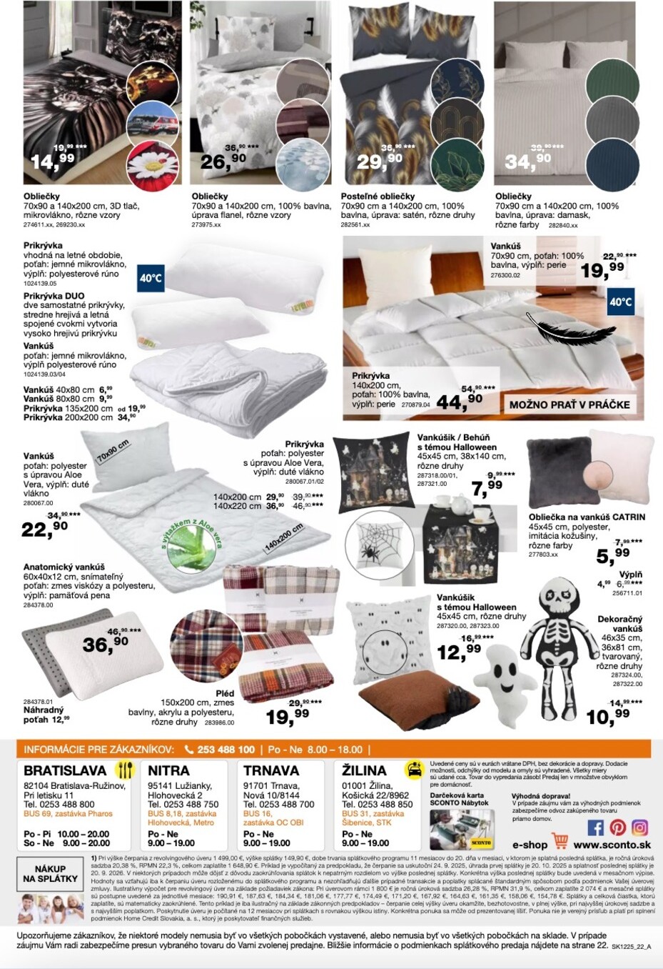 sconto-nabytok - Leták SCONTO nábytok platný od 24.09. do 14.10. - page: 22