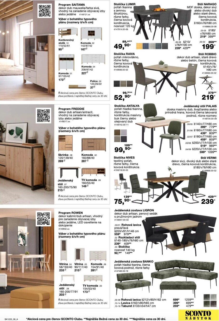 sconto-nabytok - Leták SCONTO nábytok platný od 24.09. do 14.10. - page: 9