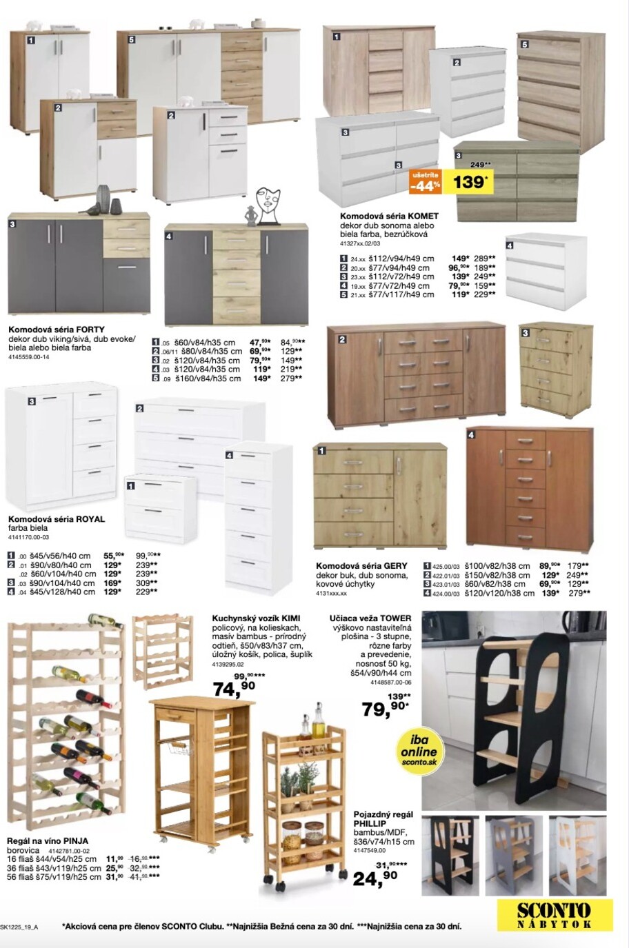 sconto-nabytok - Leták SCONTO nábytok platný od 24.09. do 14.10. - page: 19